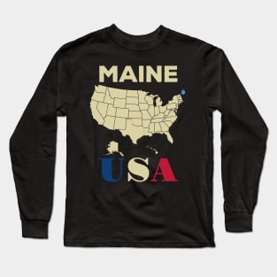 Maine Long Sleeve T-Shirt